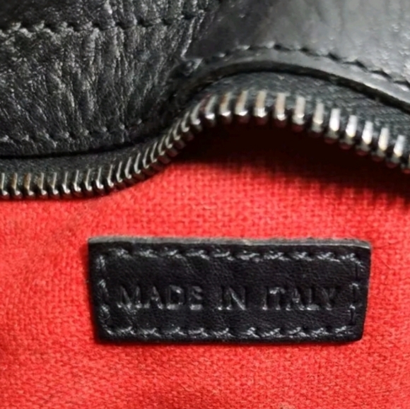 Burberry Prorsum Runway Cinda Black Leather Moto Crossbody Handbag Shoulder bag - Picture 15 of 15